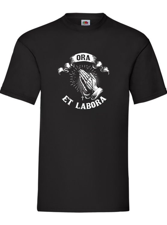ora et labora meska czarna.png